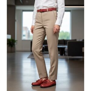 Naturalizer red leather tassel basket weave loafers women’s size 8.5